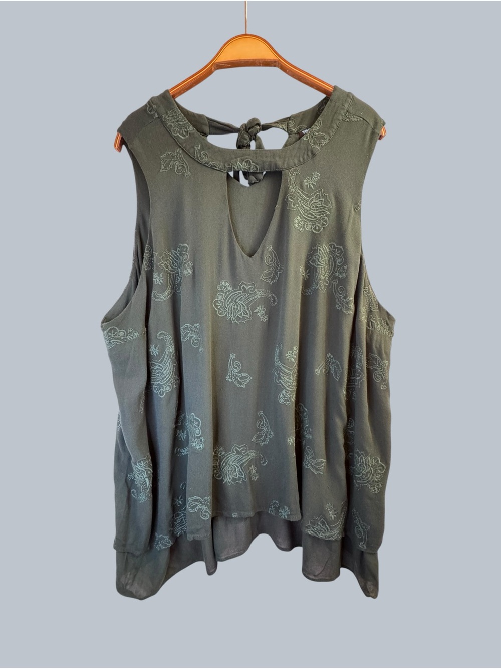 Torrid Women’s Green Sleeveless Top Size 3X